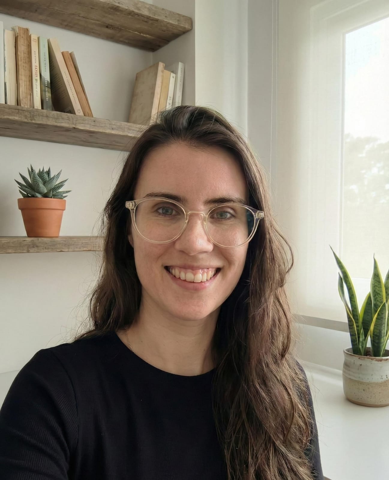 Psicóloga Mariuá em atendimento